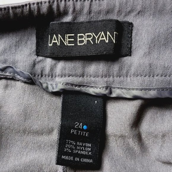 Lane Bryant Womens Gray Pants - Picture 4 of 4